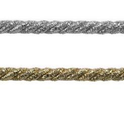 sznur dekoracyjny metalizowany 5 mm